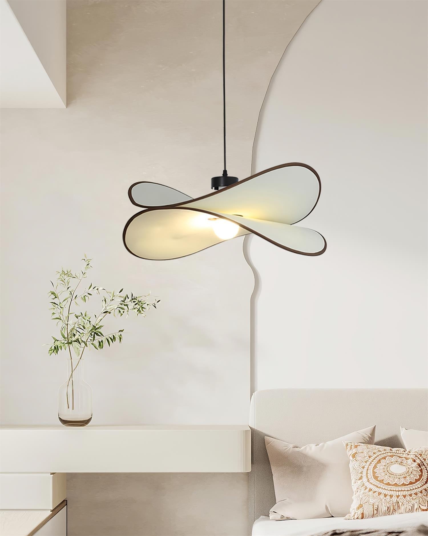 Wabi Sabi Fabric Crisp Pendant Lamp M356