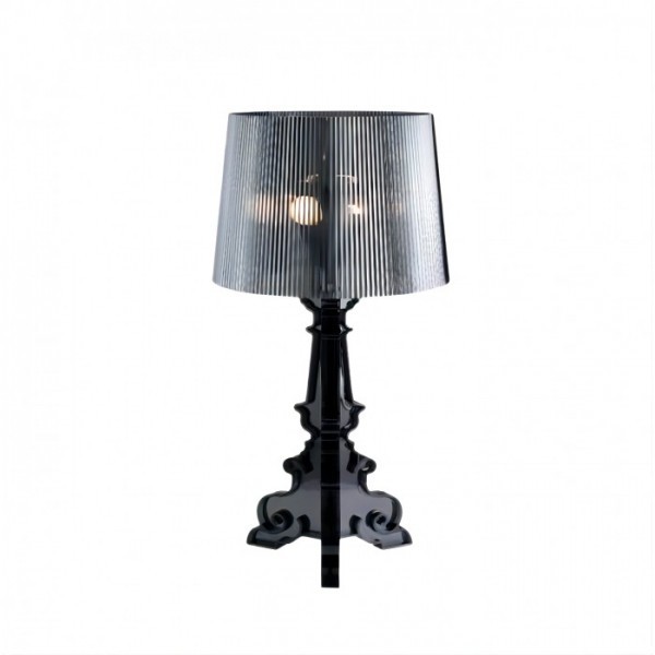Baroque Style Acrylic Bourgie Table Lamp For Bedroom