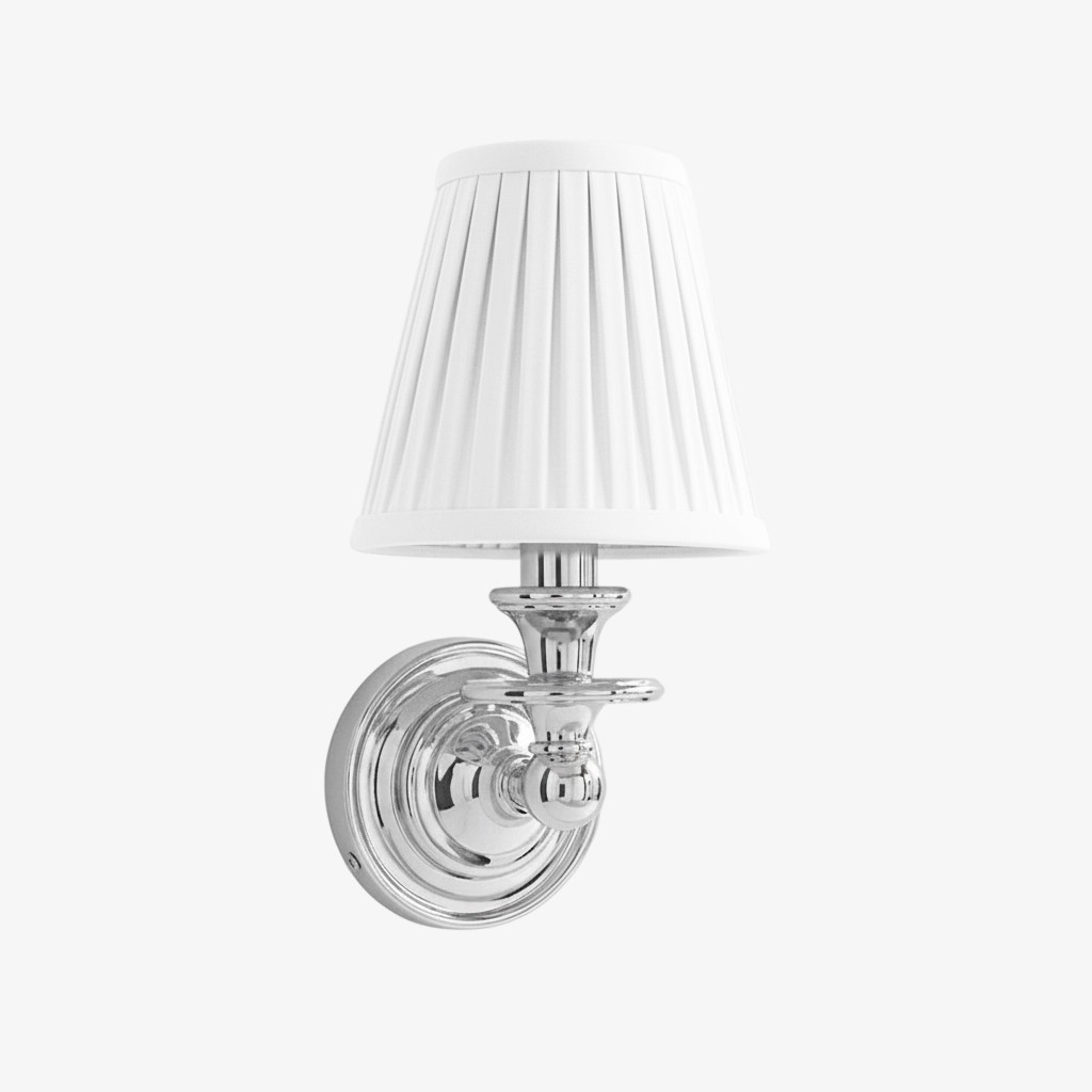 Kalvora Fabric Shade Wall Sconce - Stylish Accent Lighting for Bedroom & Hallway T090