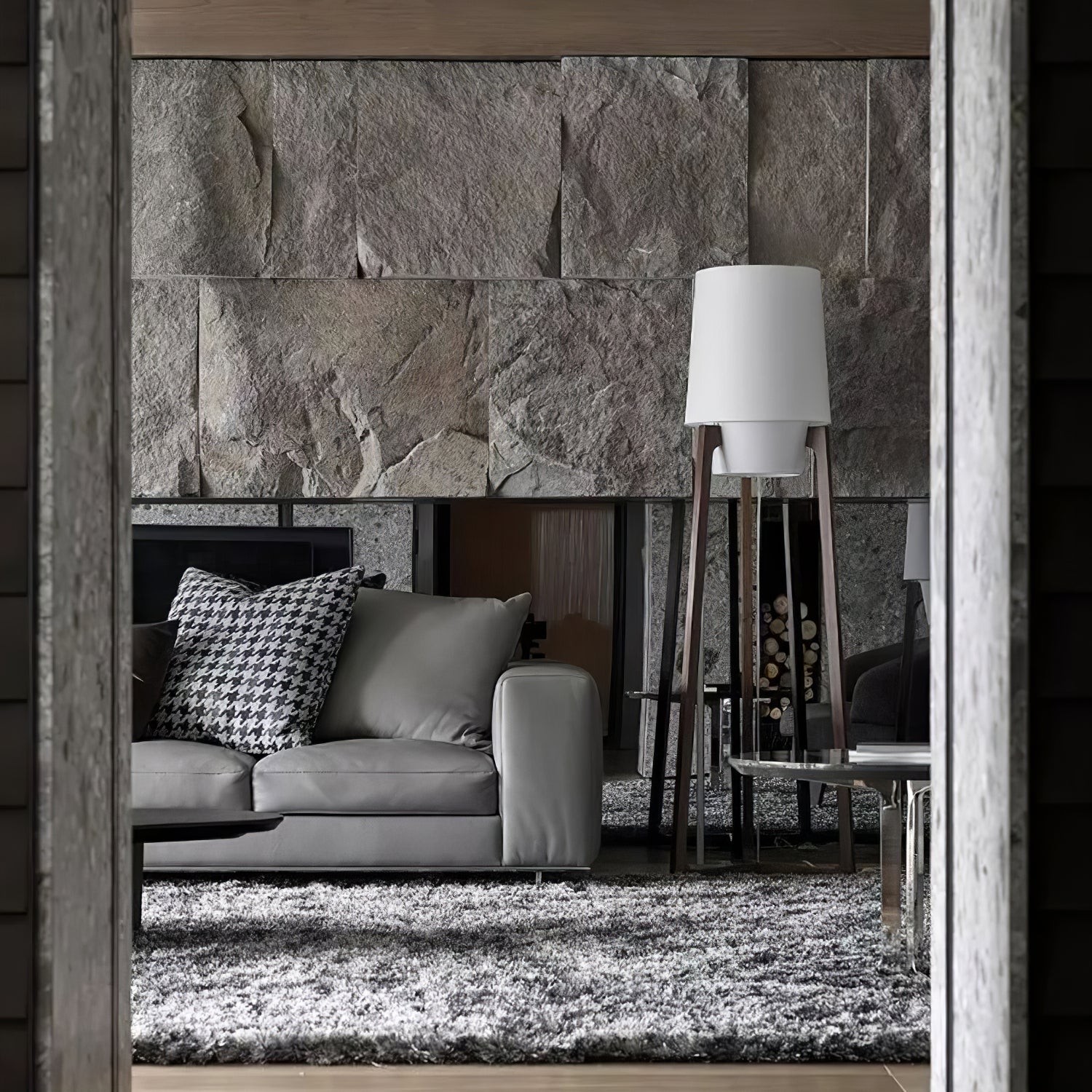 Modern Simple Chinese Style Solid Wood Floor Lamp M150