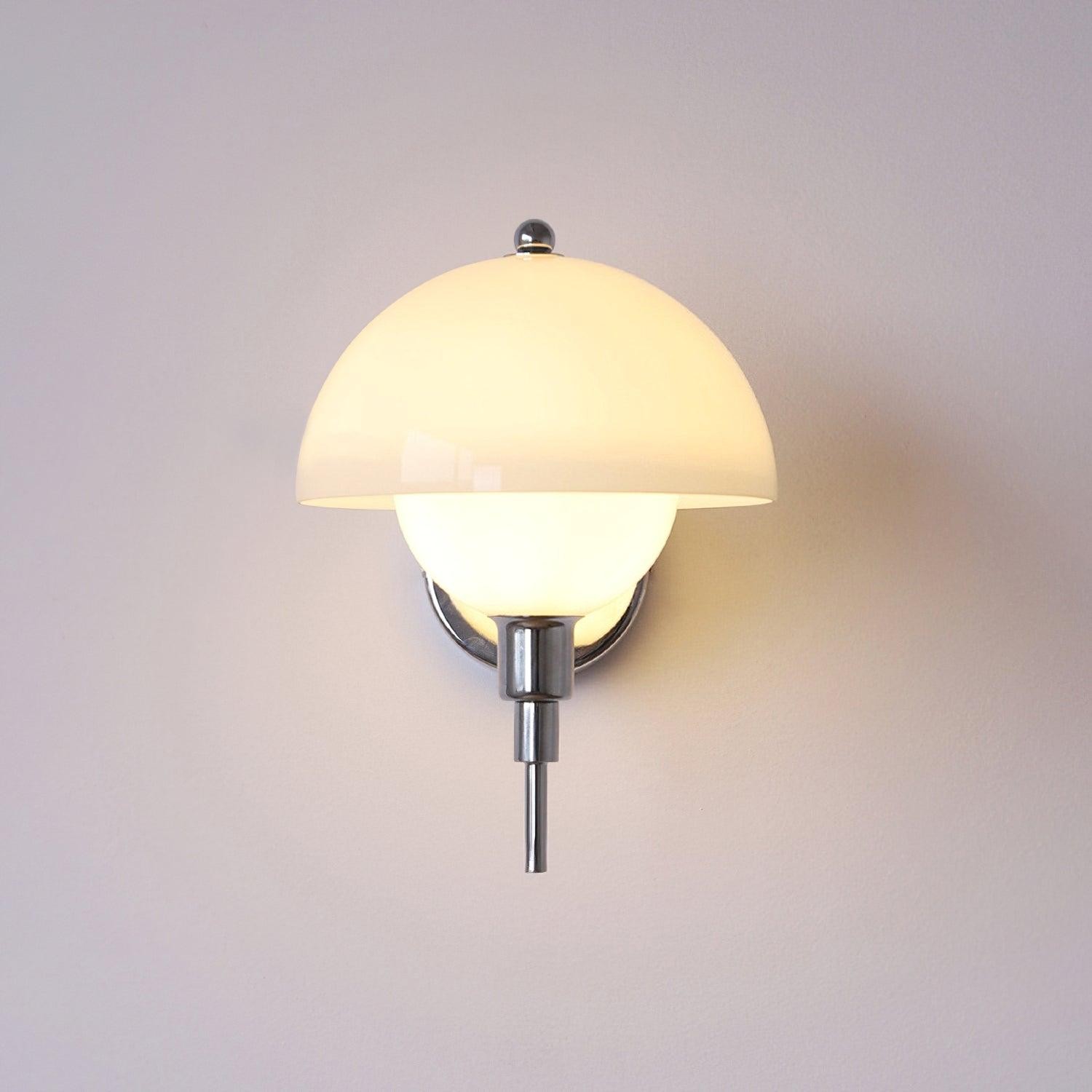 French Mushroom Vintage Wall Light M86
