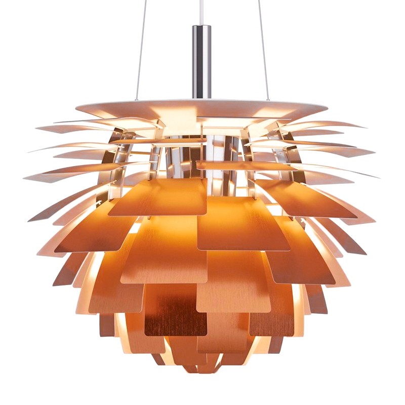 Modern Sculptural Layered Pendant Light
