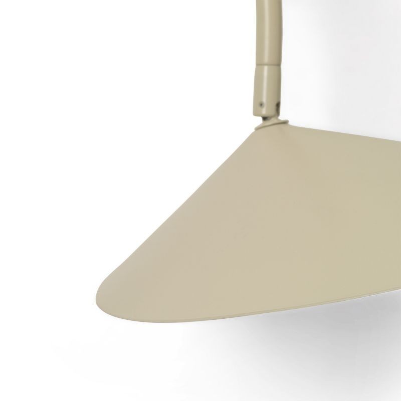 Leaf Shape Swivel Metal Wall Lamp