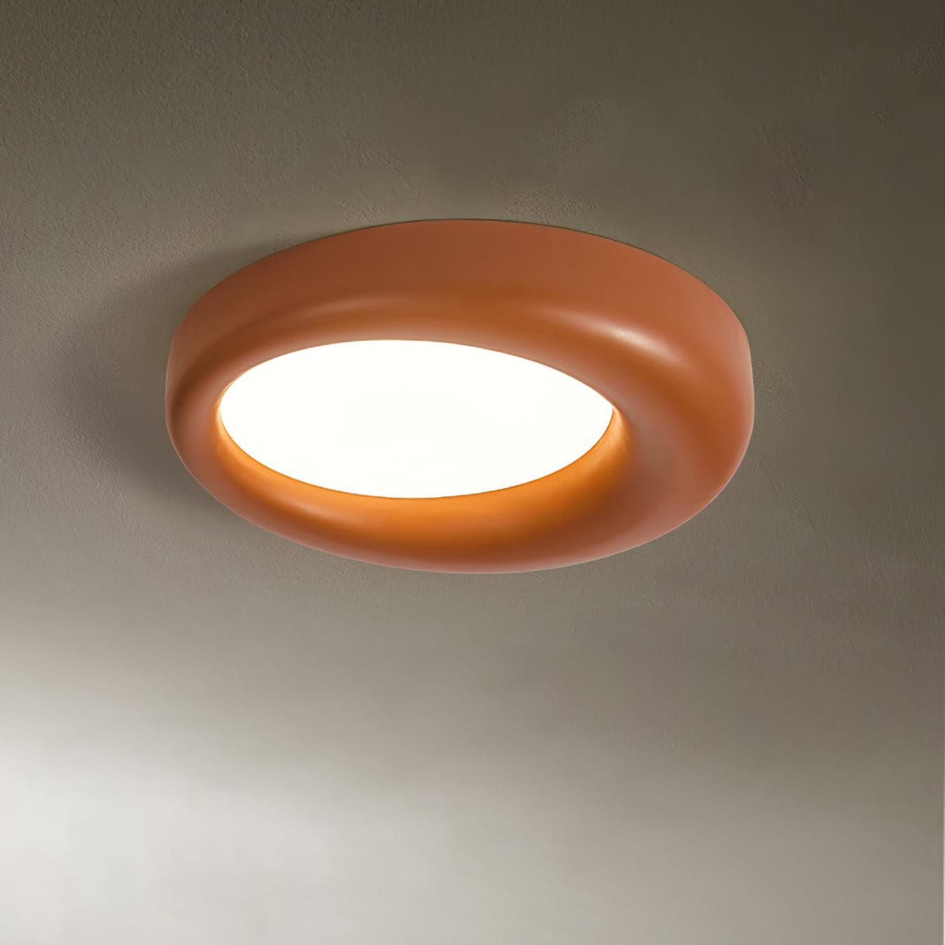 Center Offset Concentric Circle Acrylic Ceiling Lamp M413