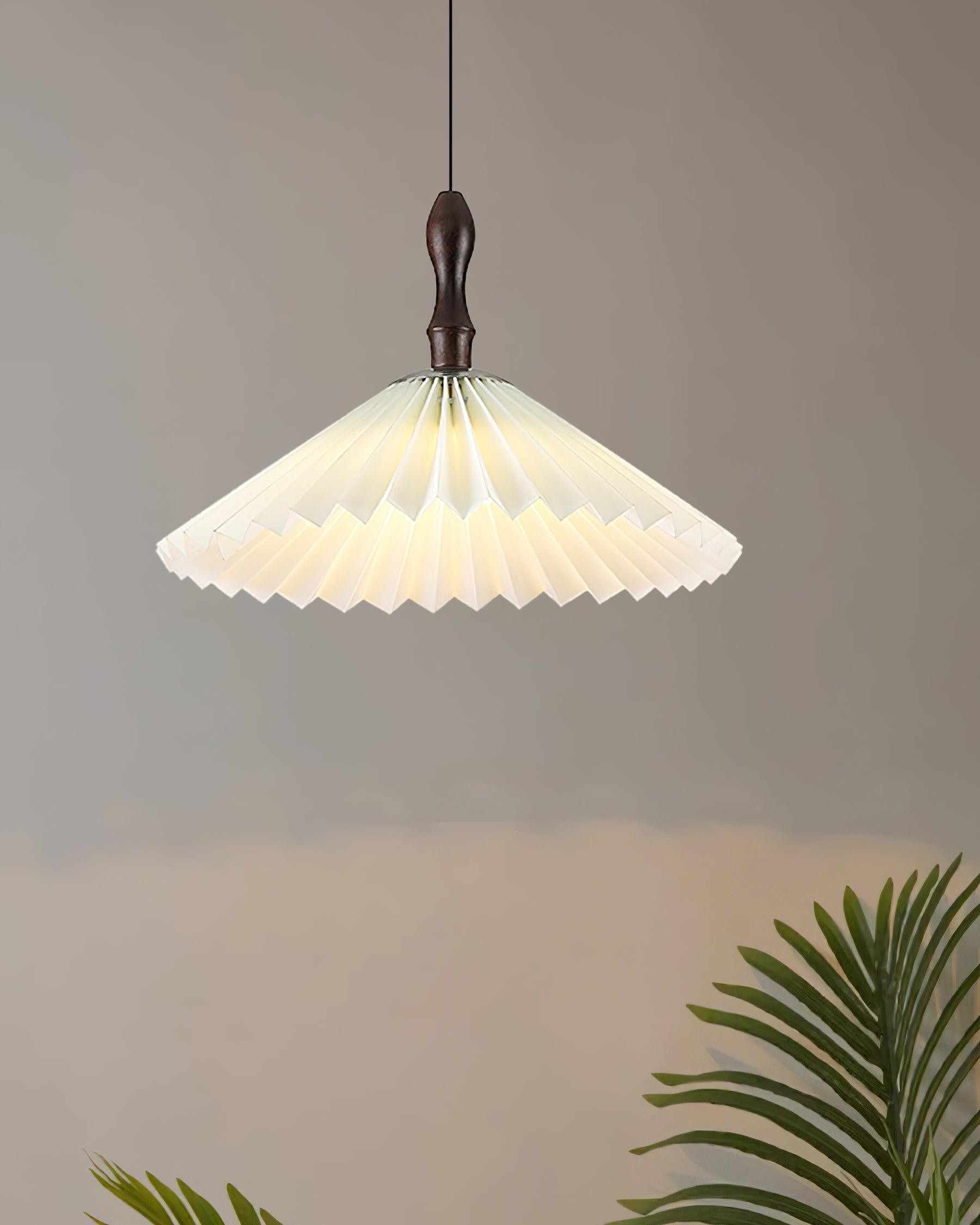 Simple White Flower Paper Pendant Lamp M67