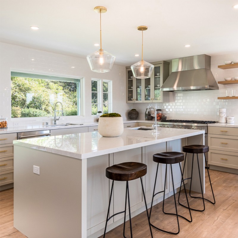 Retro Arclinea Glass Pendant Light For Living Room