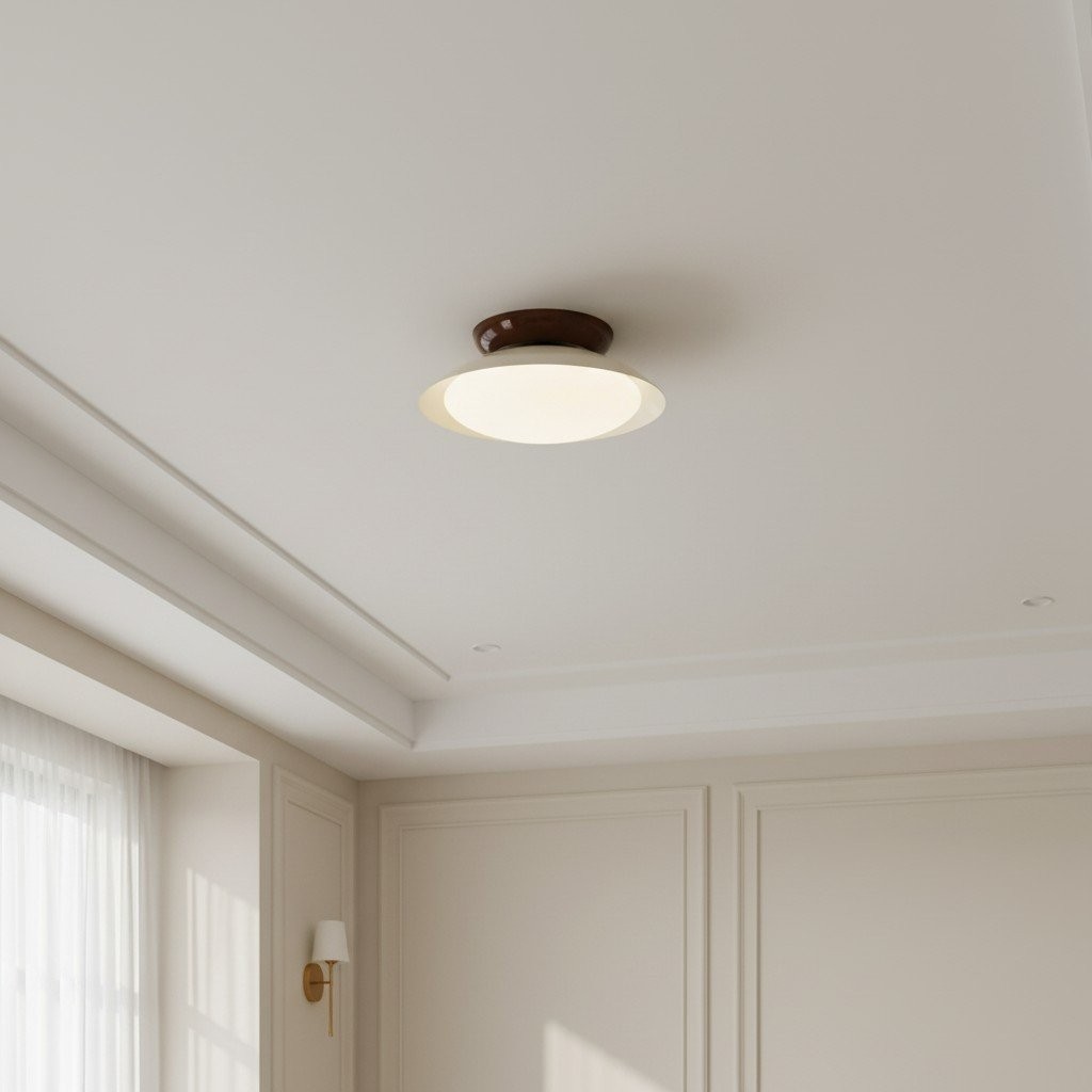 Heliora Modern Dome Ceiling Light - Minimalist Retro Style for Living Spaces T537