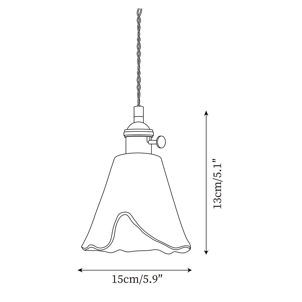 Retro Glass Pendant Lamp M212