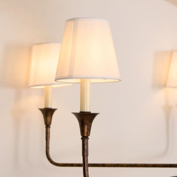 Piaf Geometric Metal Chandelier – Industrial Style for Dining Room T198
