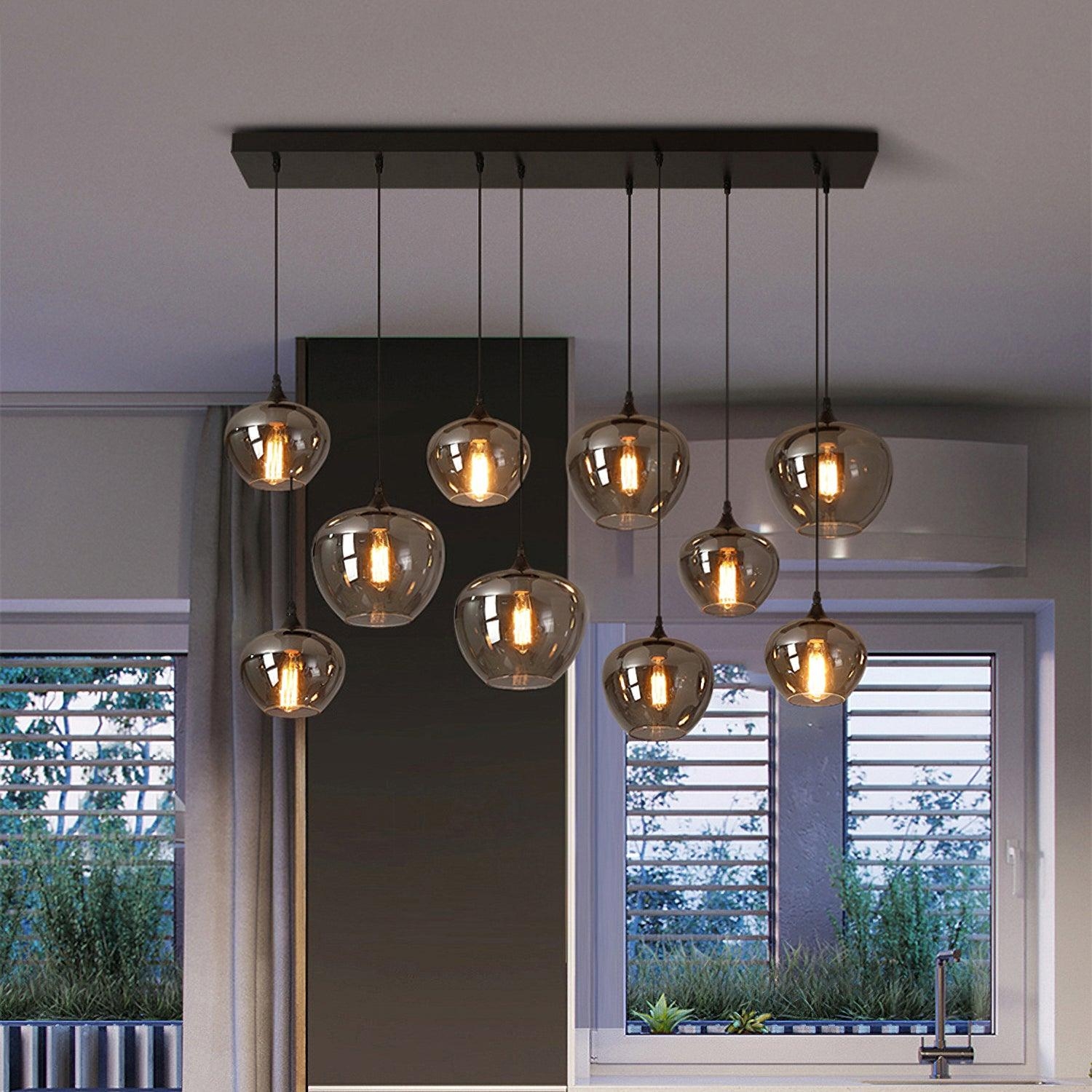 Bottle Pendant Light D363