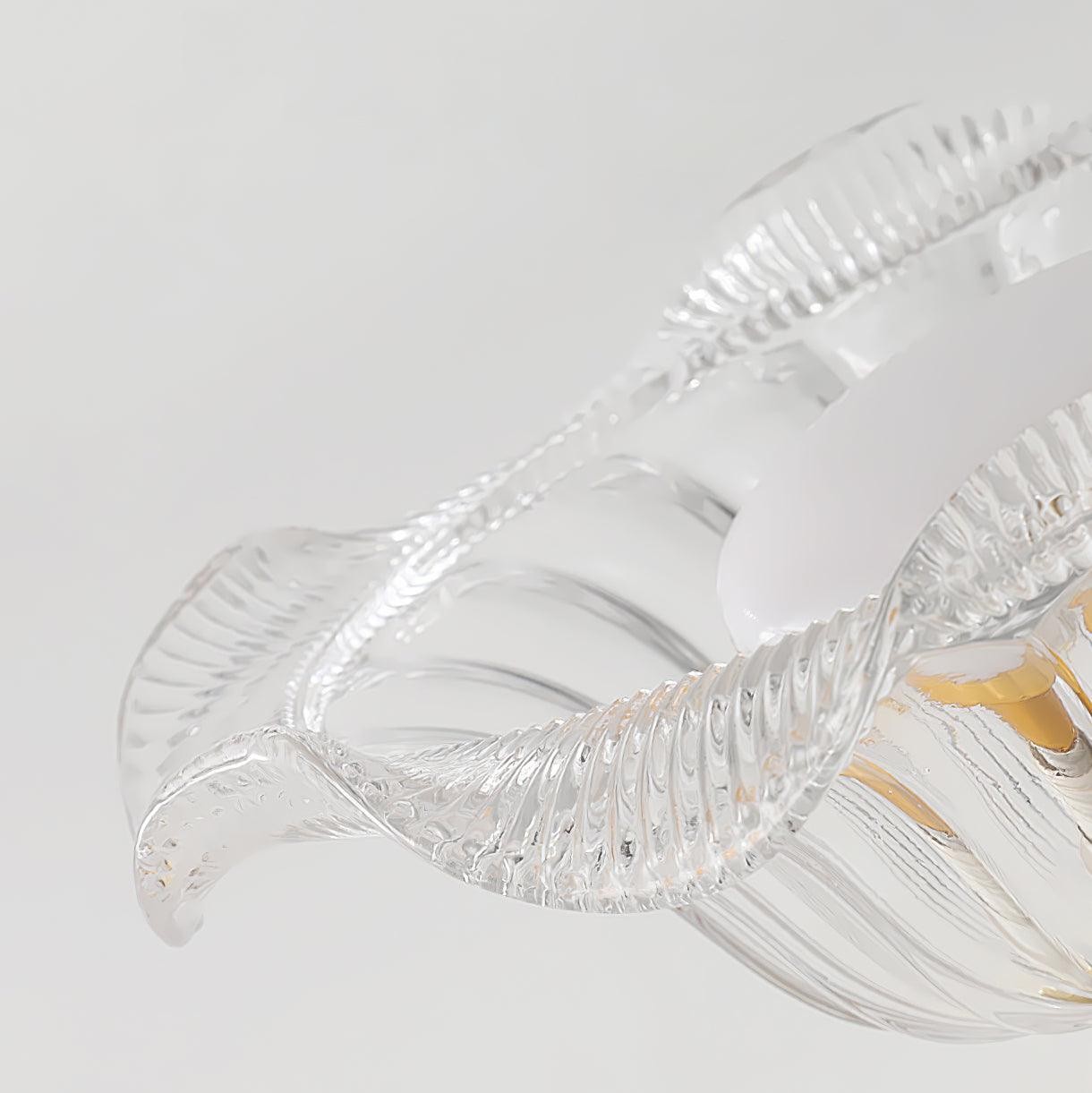 Vintage Glass Flower Ceiling Light M332