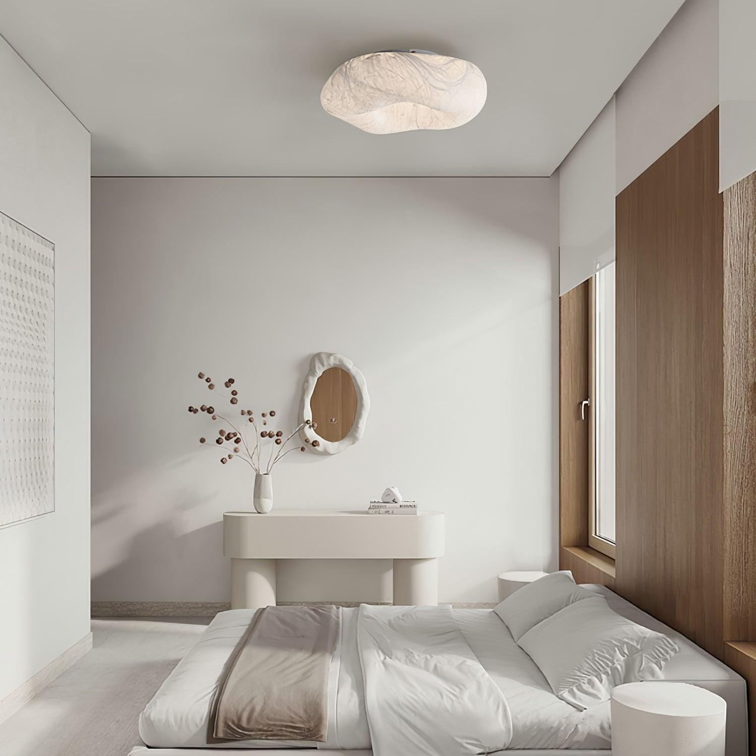 Modern Simple Silk LED Living Room Ceiling Lamp M294