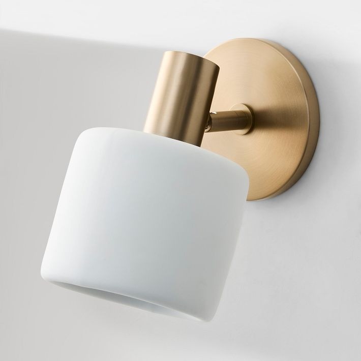 Cerova Anders Ivory Porcelain Wall Sconce – Organic Design for Living Room & Bedroom T015