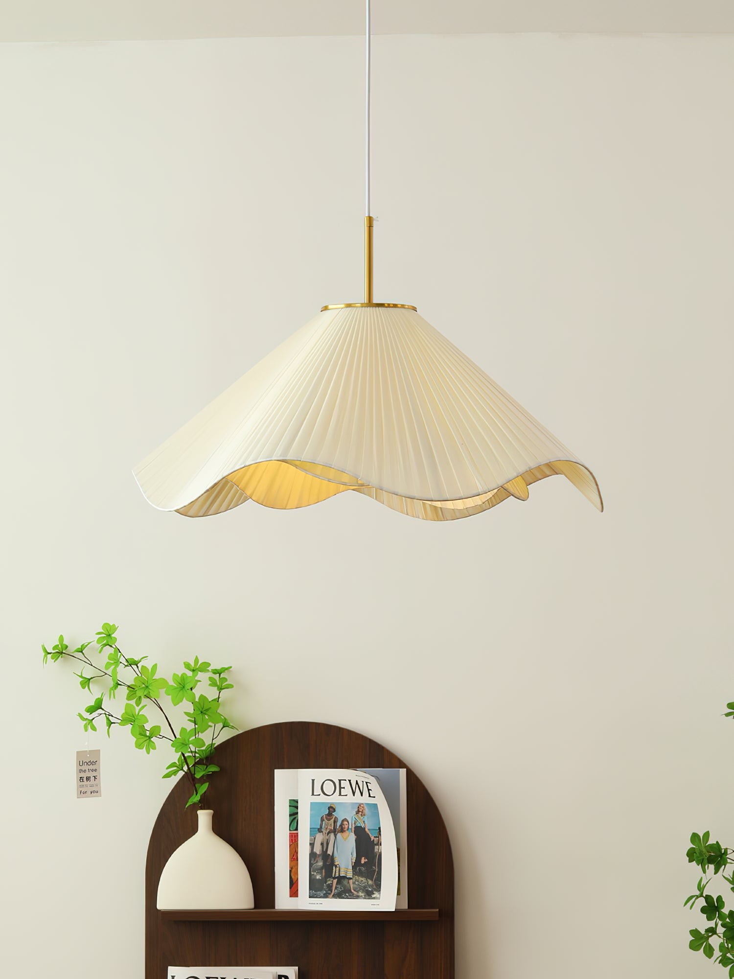 Nordic Cream Style Floral Pendant Lamp M561