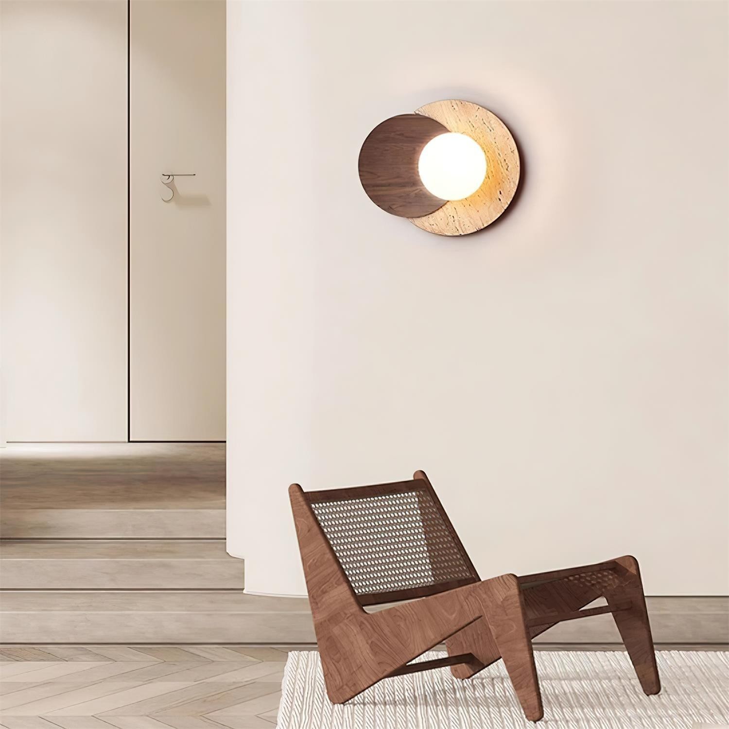 Simple Double Circle Splicing Wall Lamp M227