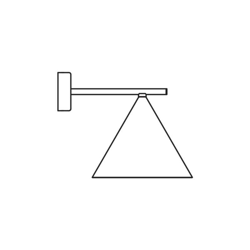 Cone Wall Lamp D754