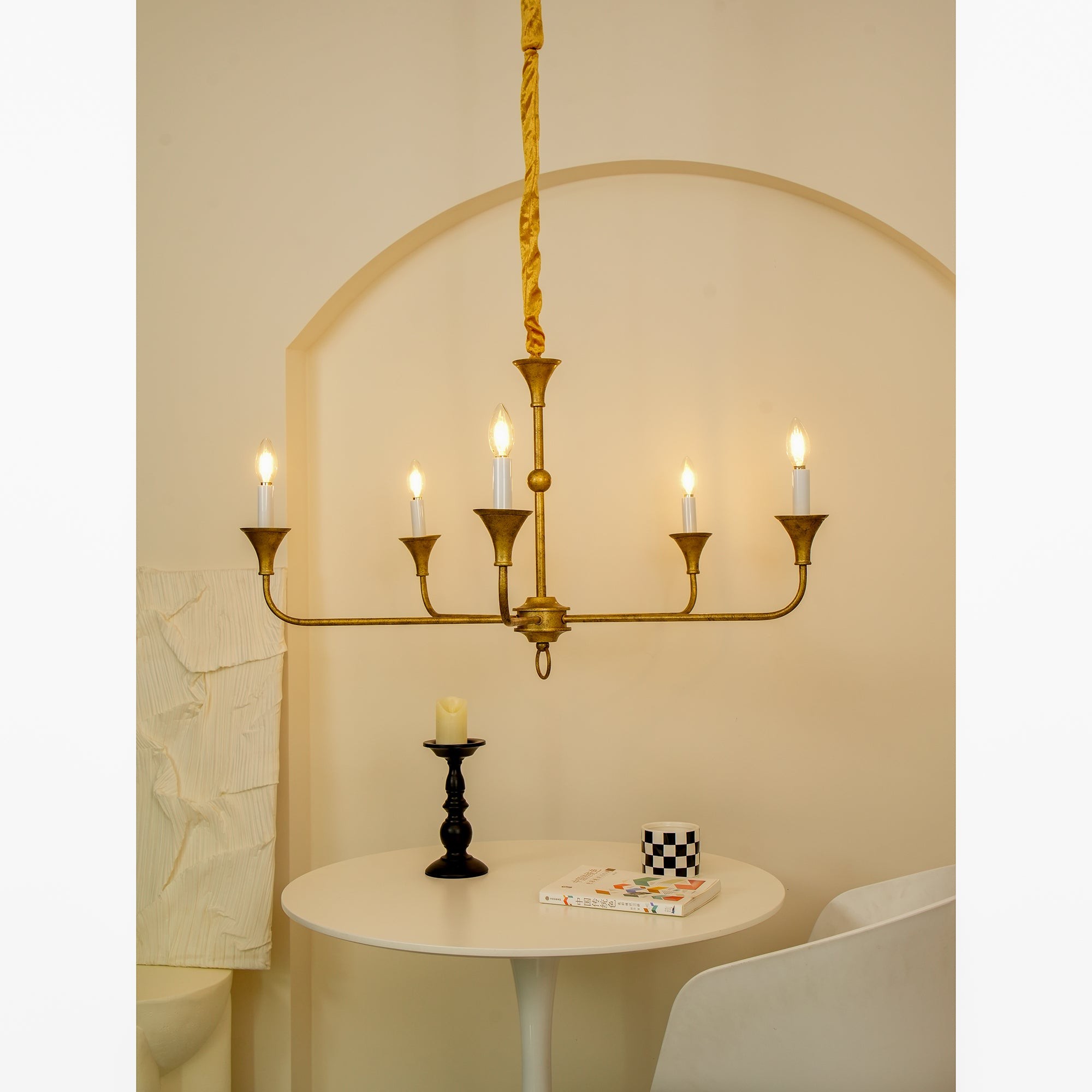 Mid Century Vintage Chandelier M126