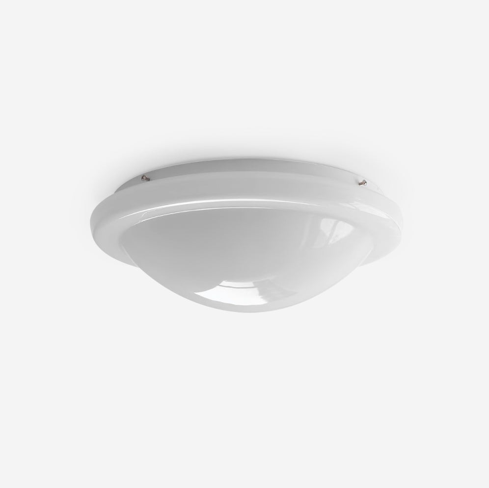 Modern Miminalist White Glass Led Ceiling Lamp M411