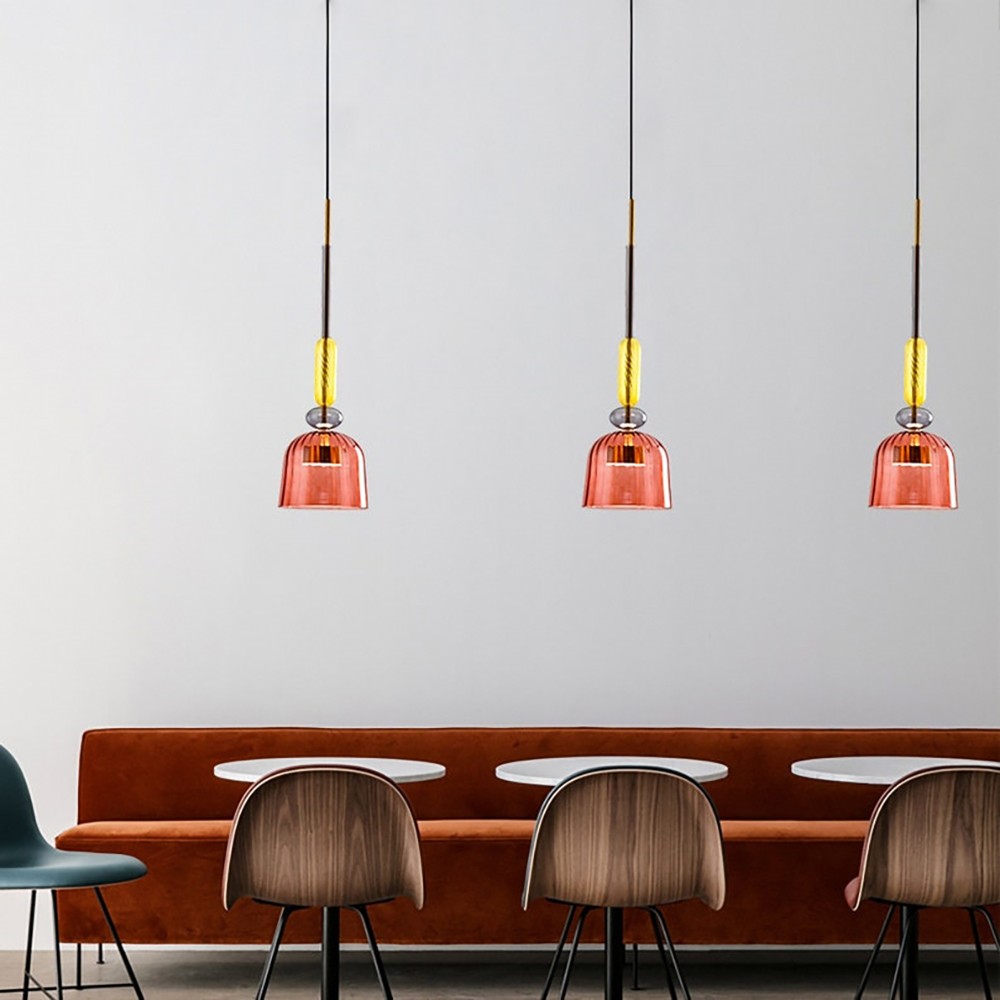 Nordic Colorful Lollipop Glass Pendant Light S97