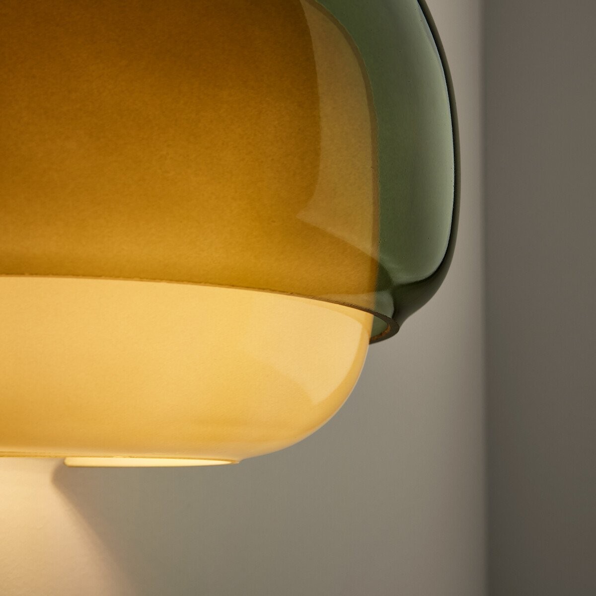 Clinco Colored Modern Vintage Glass Wall Lamp - Soft Mushroom Glow T416