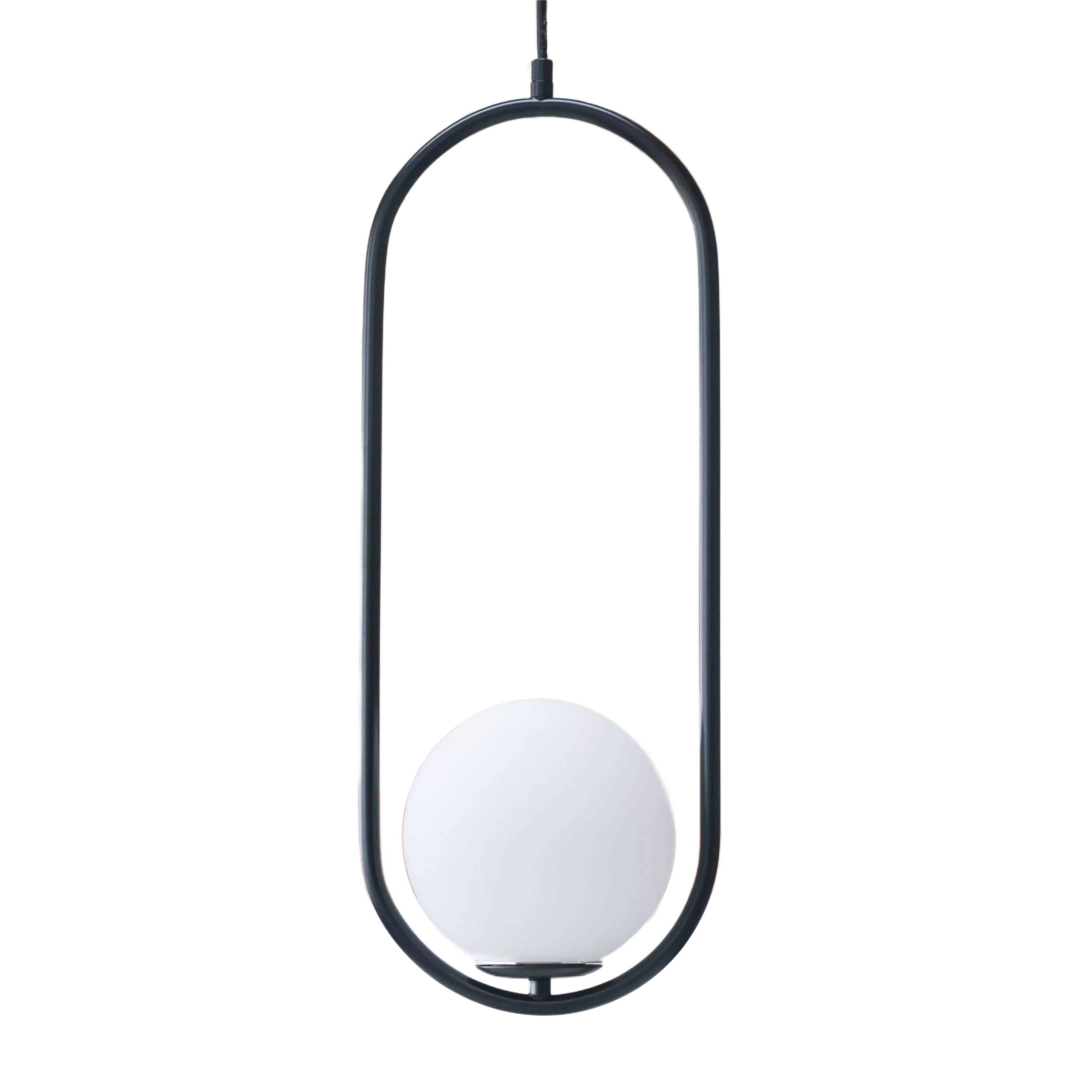 Modern Geometric Metal Pendant Light