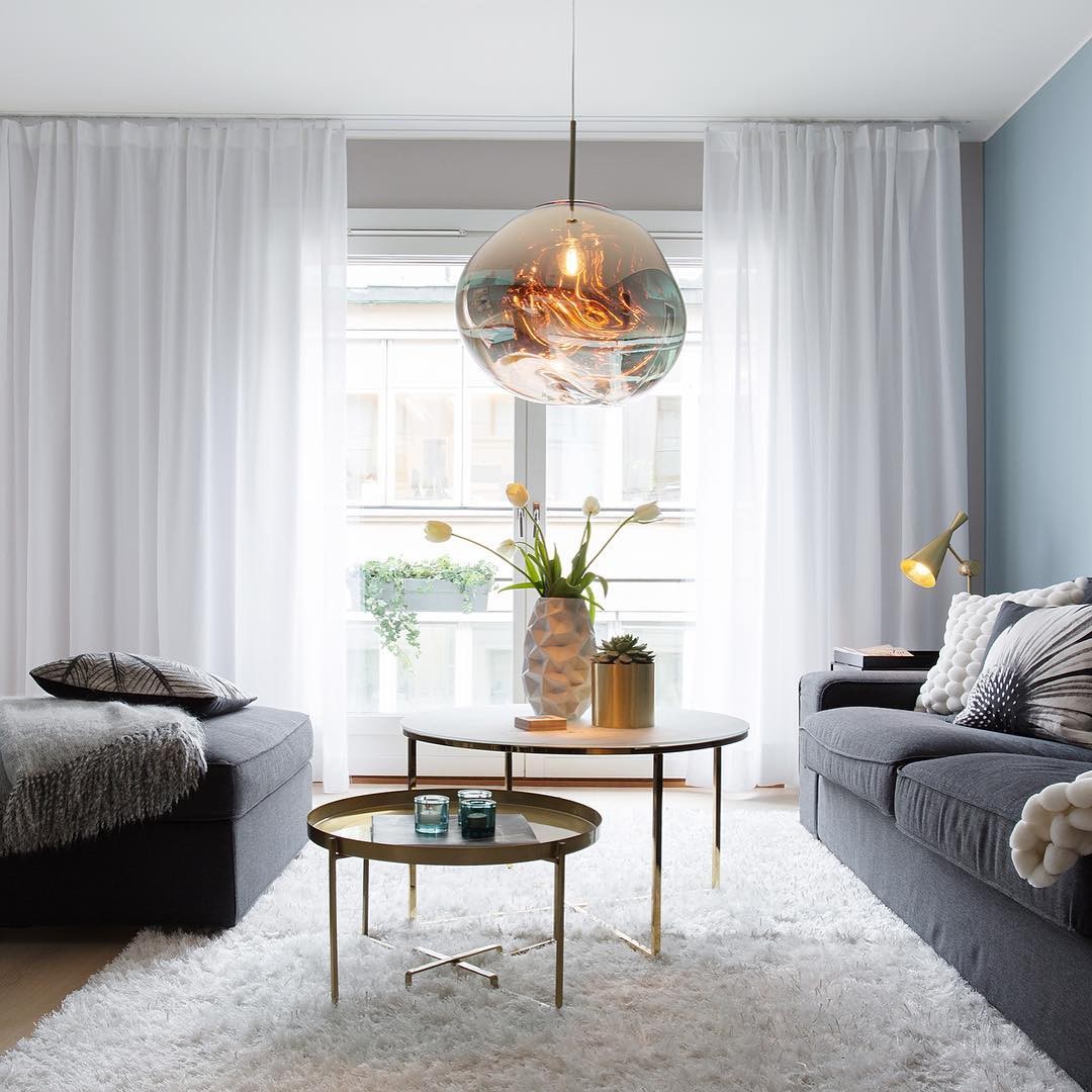 Dynamic Surface Glass Pendant Light S10