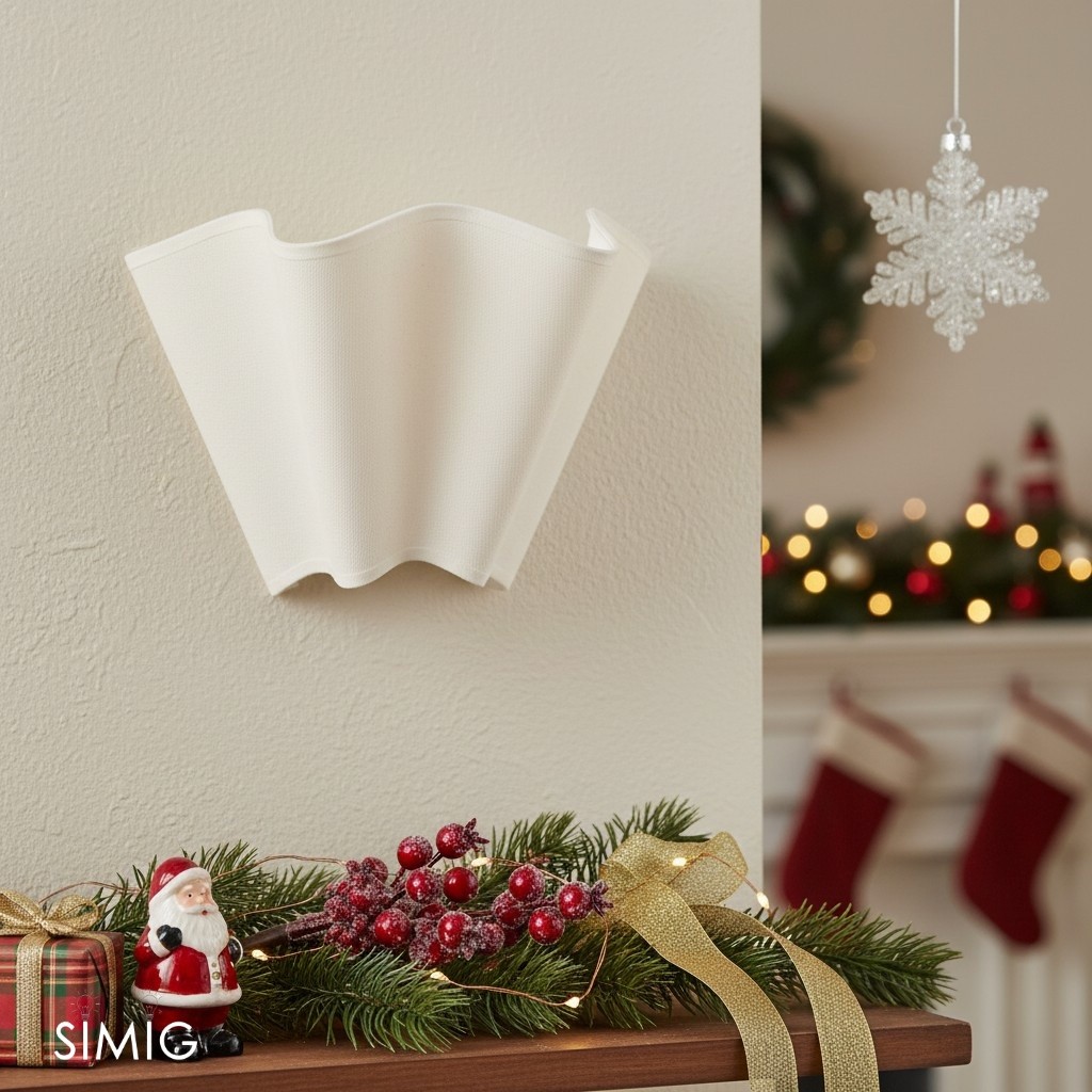 Aplique de pared Oslan en un ambiente cálido y acogedor con decoración.