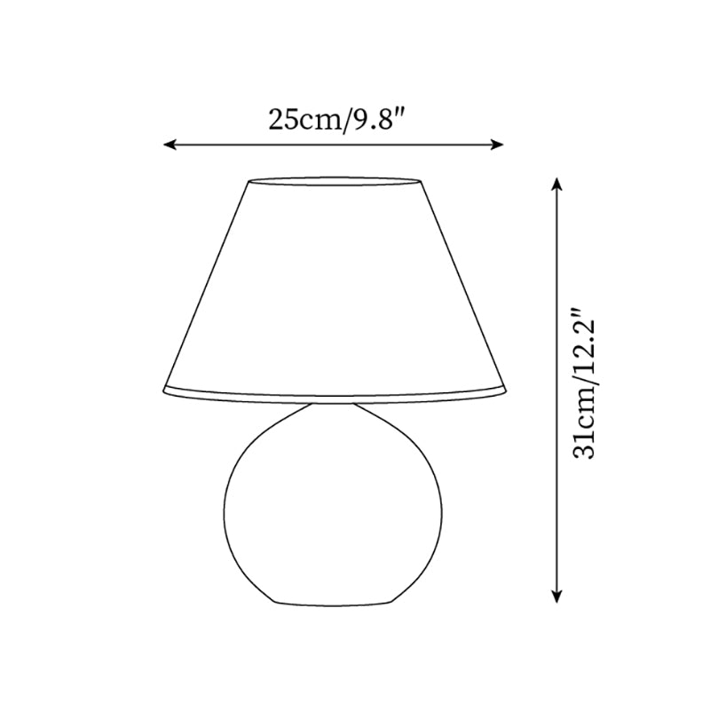 Red Nanu Table Lamp D26