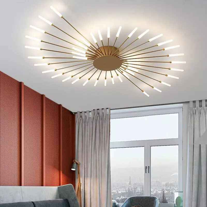 Multi-Head Fireworks Led Recessed Ceiling Lamp S179