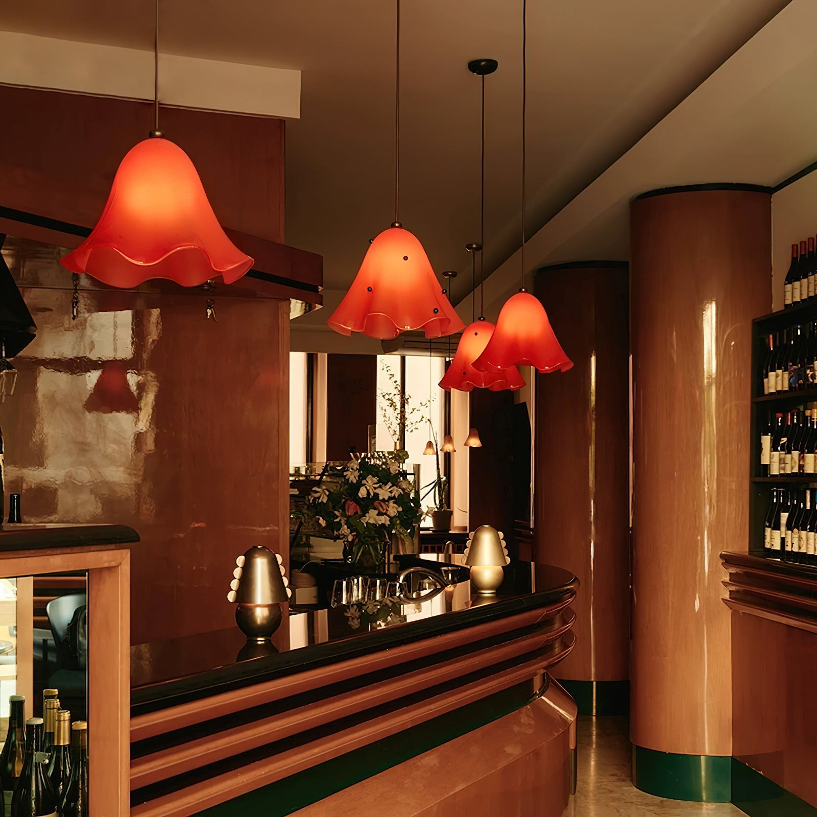 French Skirt Pendant Lamp P074