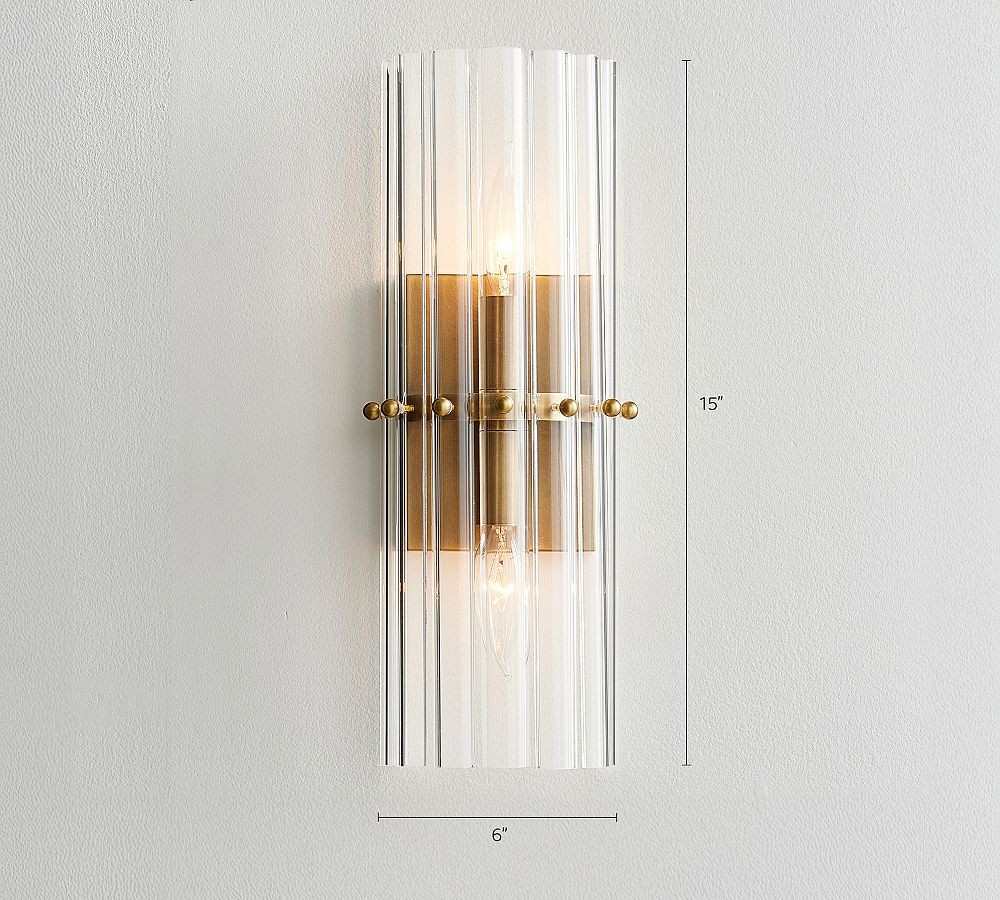 Lumora Crystal Wall Sconce – Elegant Lighting for Hallway & Bedroom T140