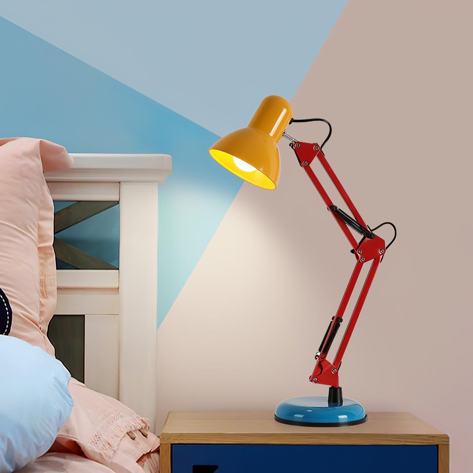 Creative Colorful Eye Protection Adjustable Table Lamp For Bedroom M476