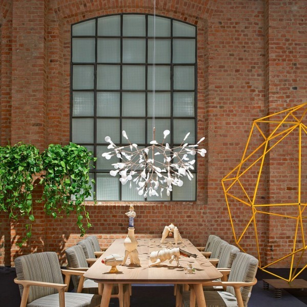 Scandinavian Branching LED Chandelier for Living Room