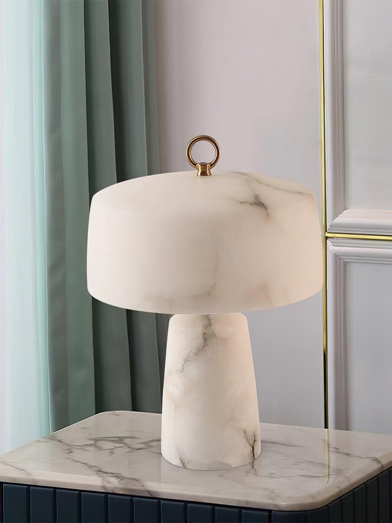 Light Luxury Style Marble Stone Table Lamp M583