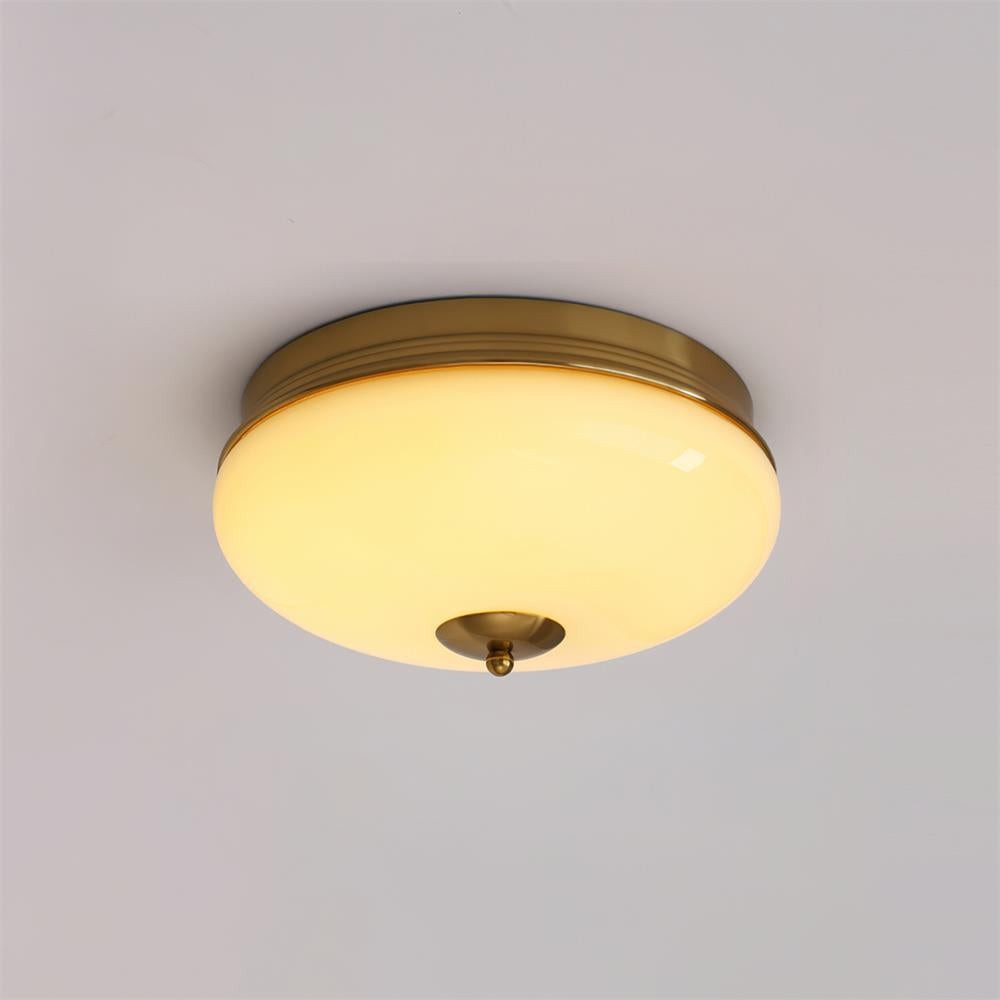 European Mid Century Cream Ceiling Light M242