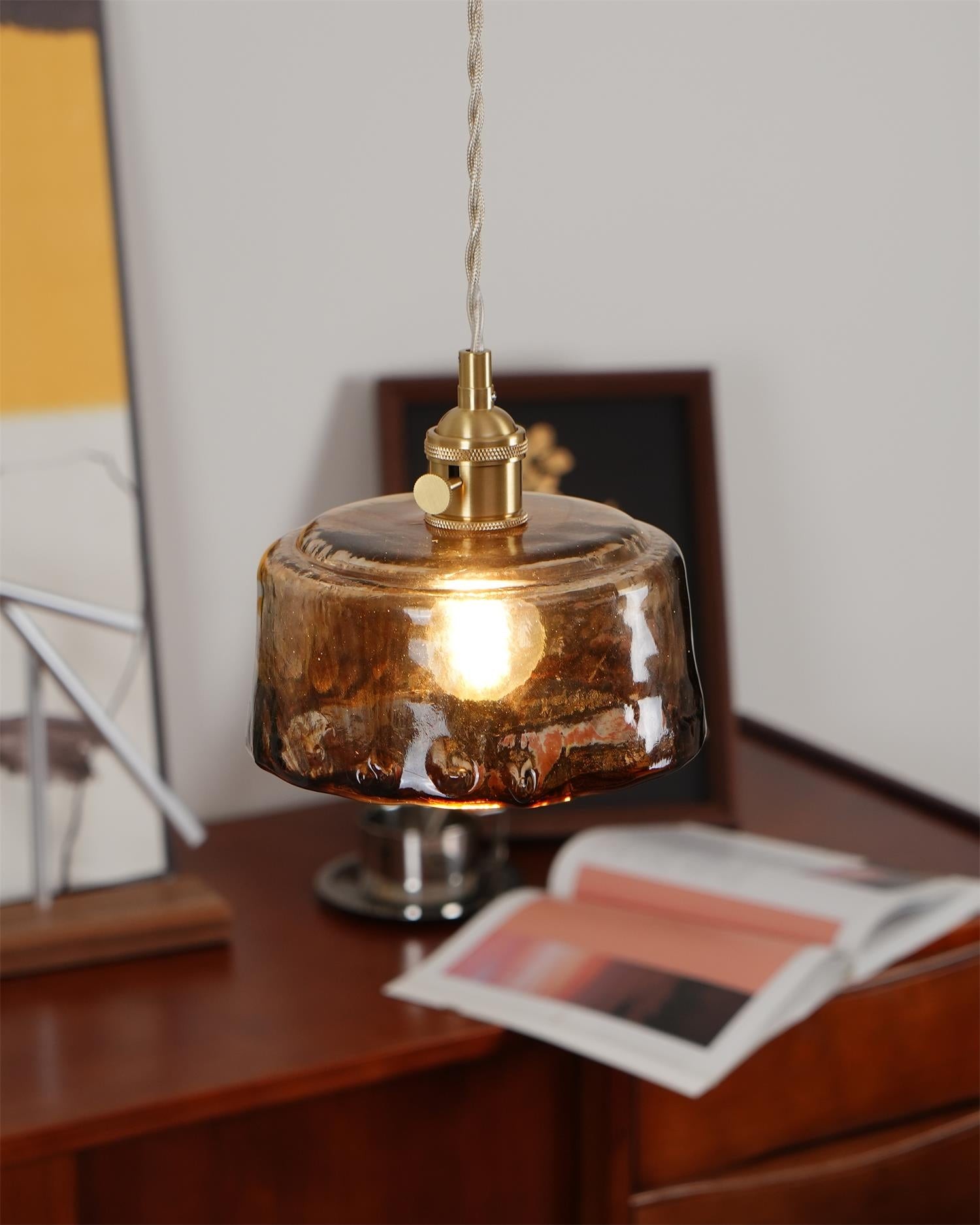 Retro Glass Pendant Lamp M212