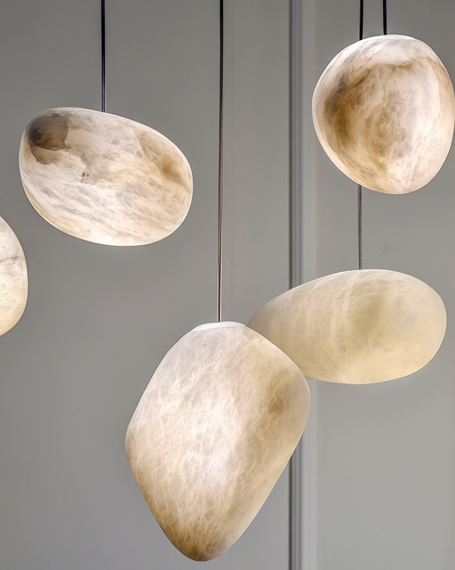 Pebbles Alabaster Pendant Lamp M439