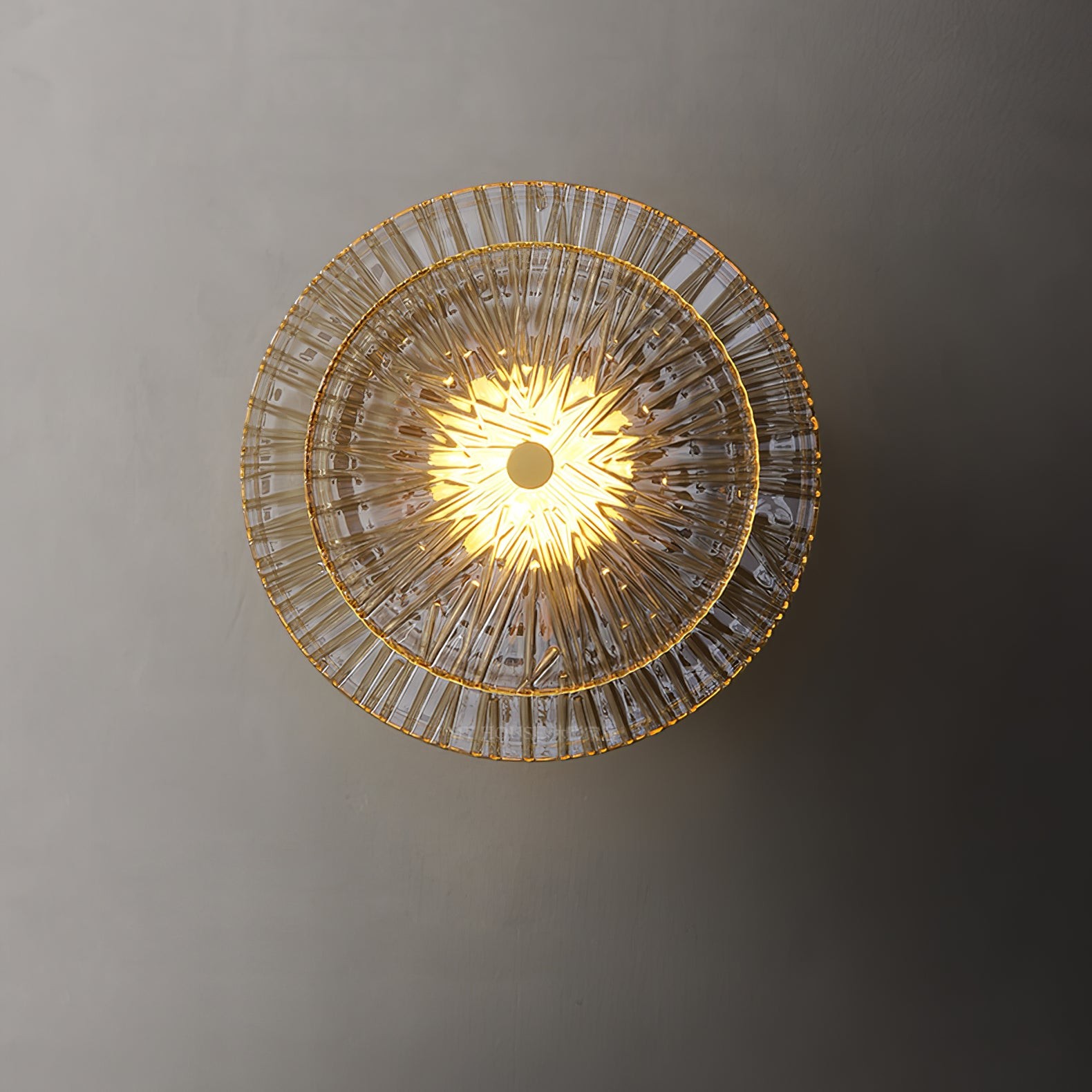 Modern Creative Round Crystal Wall Lamp M114