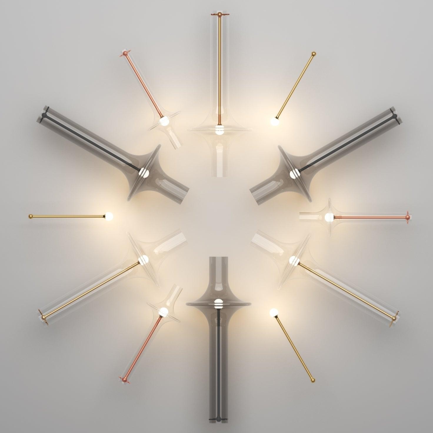 Modern Creative Glass Tube Pendant Lamp M101