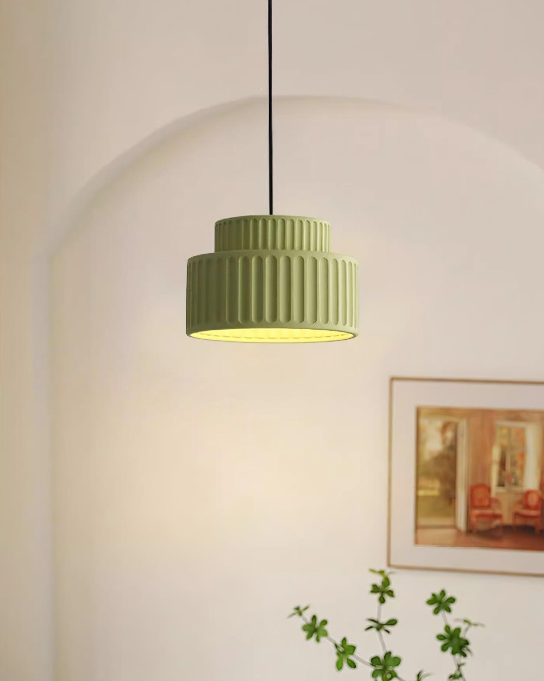 Nordic Resin Column Pendant Lamp M251