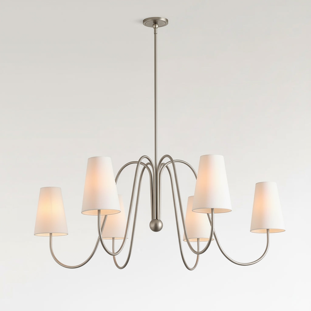 Gianna Curved Chandelier D640