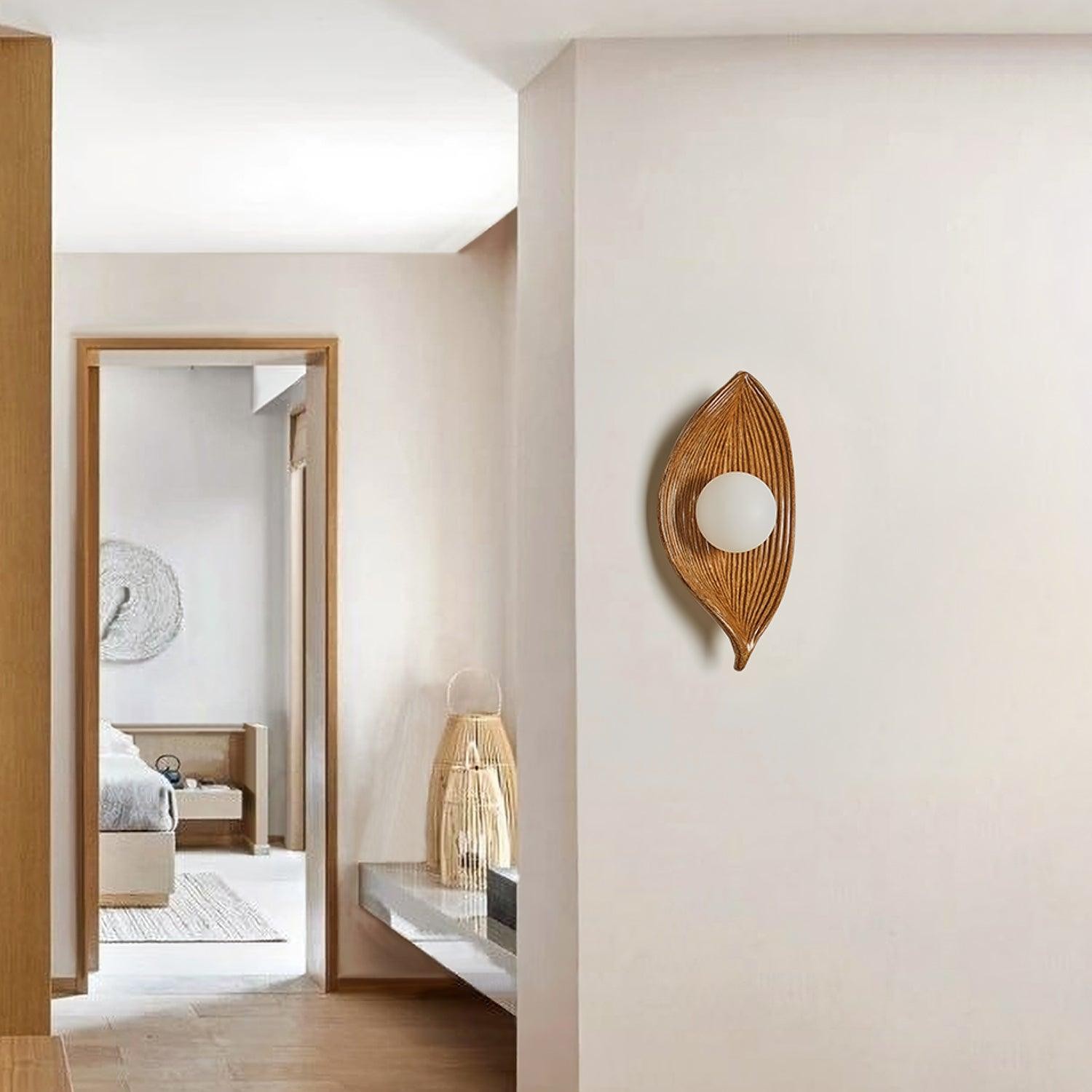 Leaf Canoe Wall Sconce M545