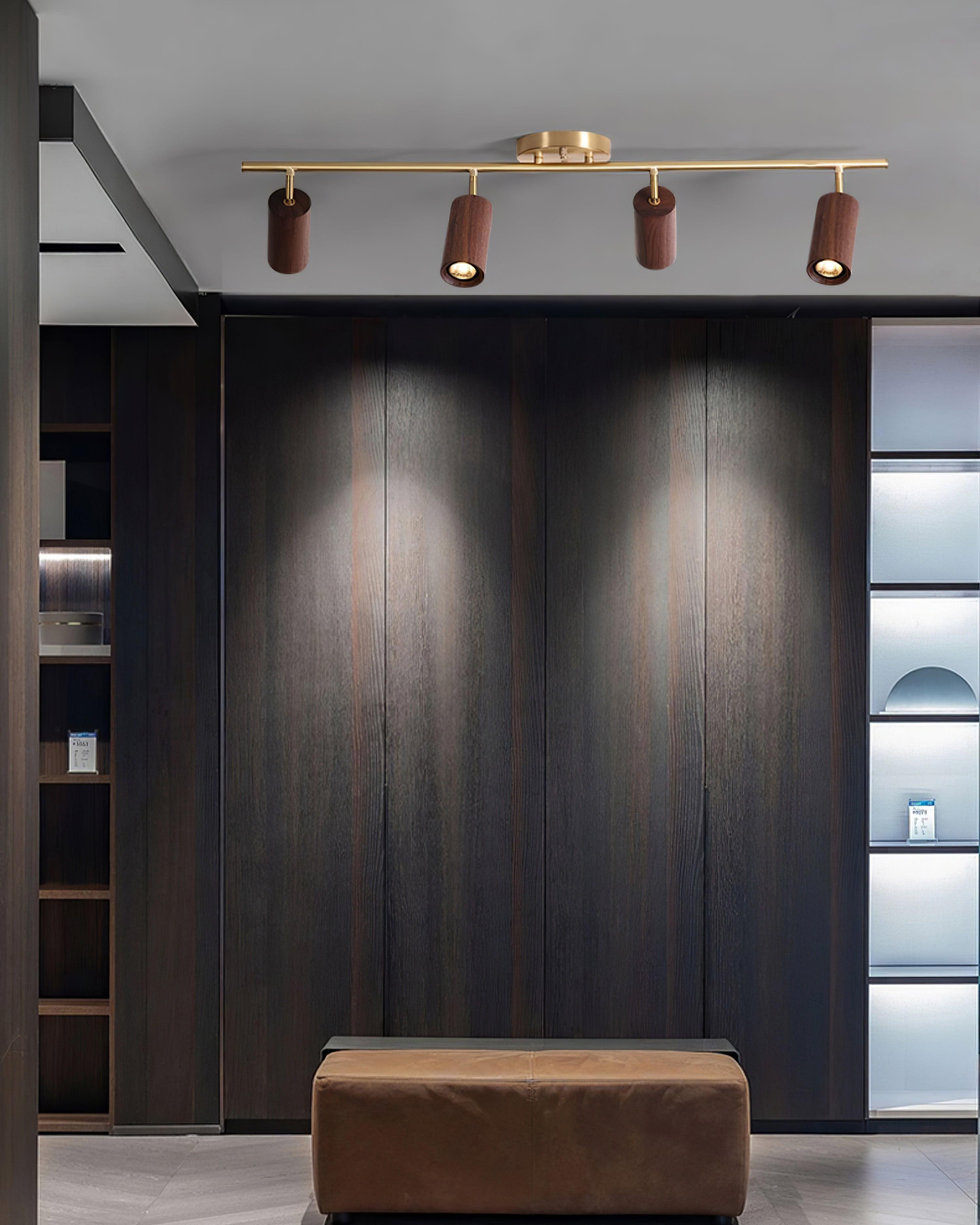 Fashion Wooden Modern Track Lighting M111