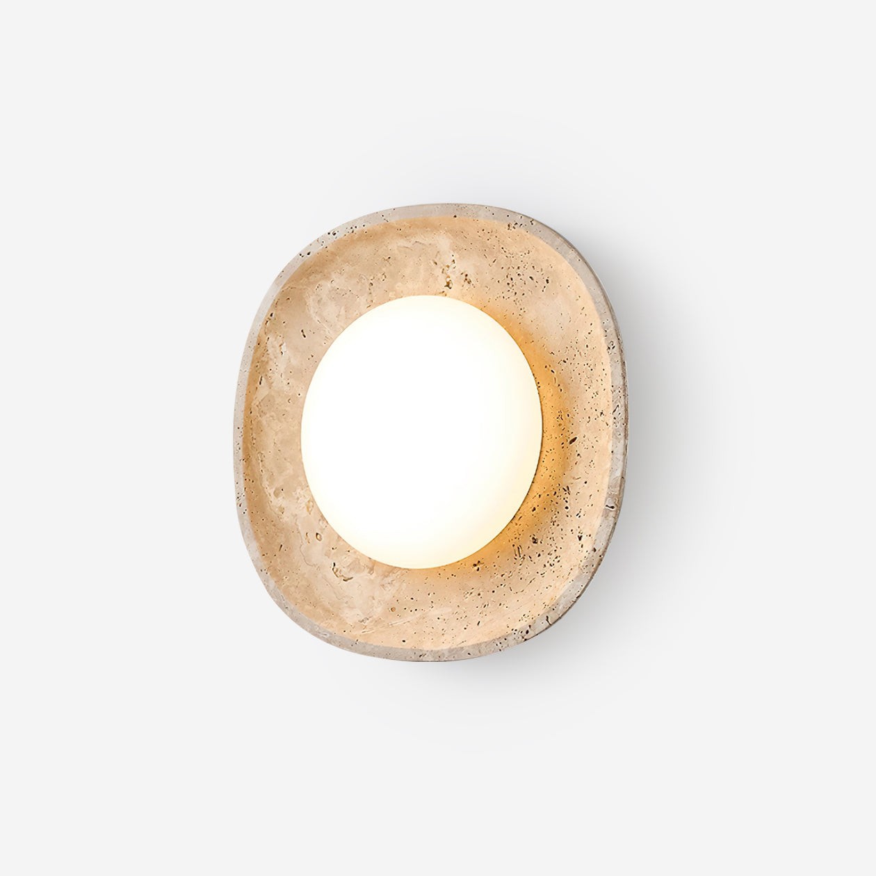 Japanese Style Wabi-Sabi Stone Wall Lamp M263