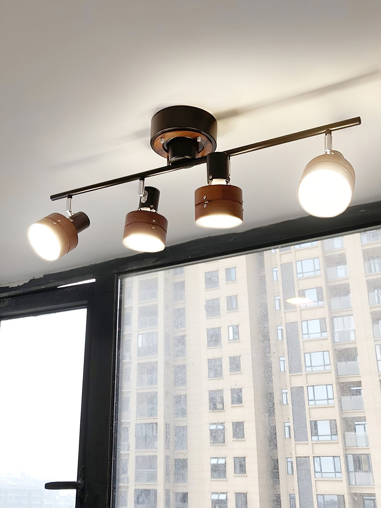 Nordic Cylindrical 4-Light Spotlight D415