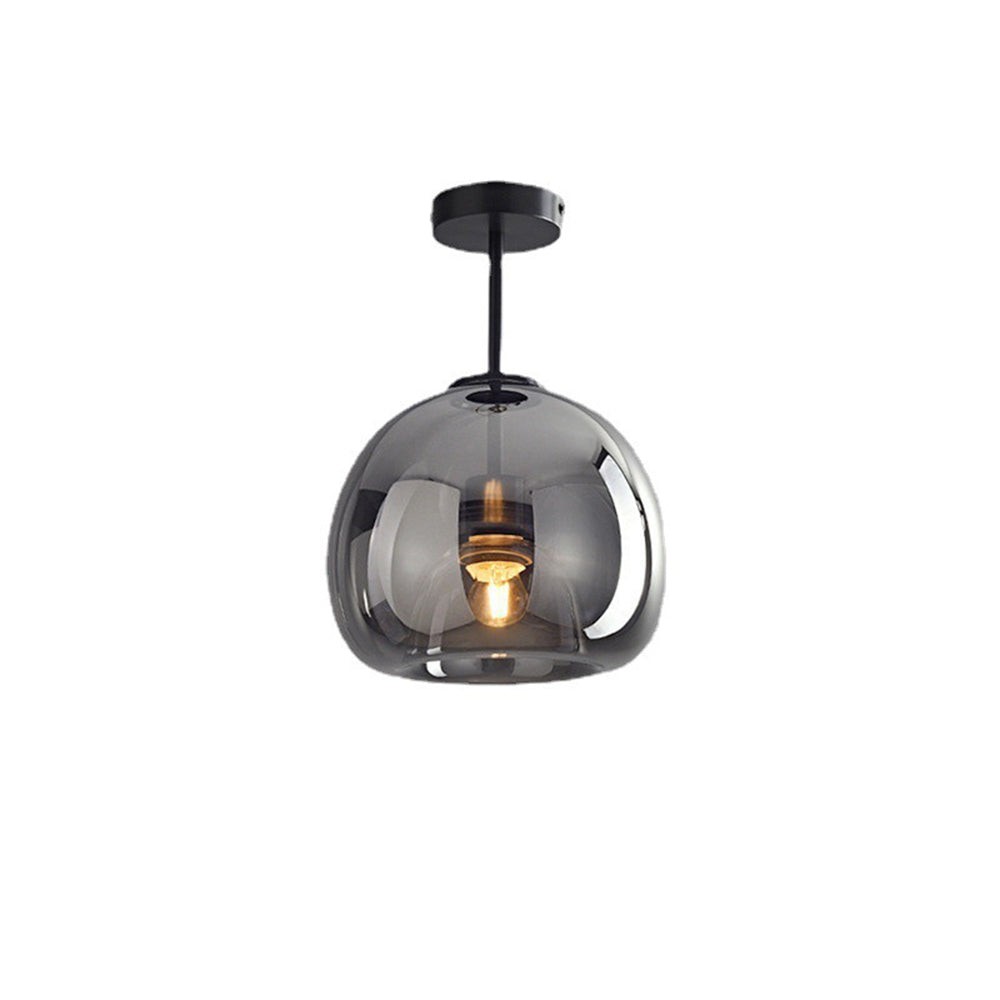 Retro Bubble Concave Glass Ceiling Lamp M104