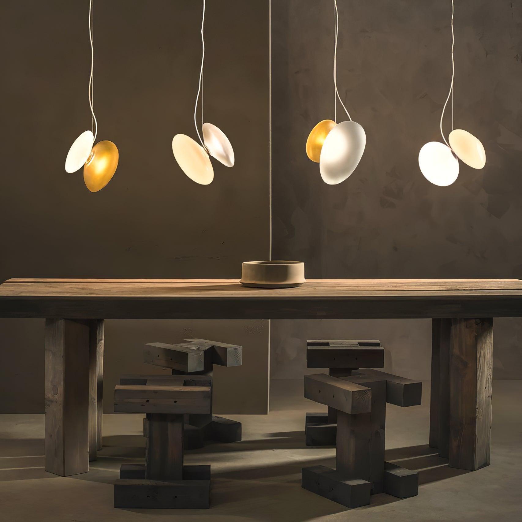 Translucent Frosted Glass Pendant Light M318