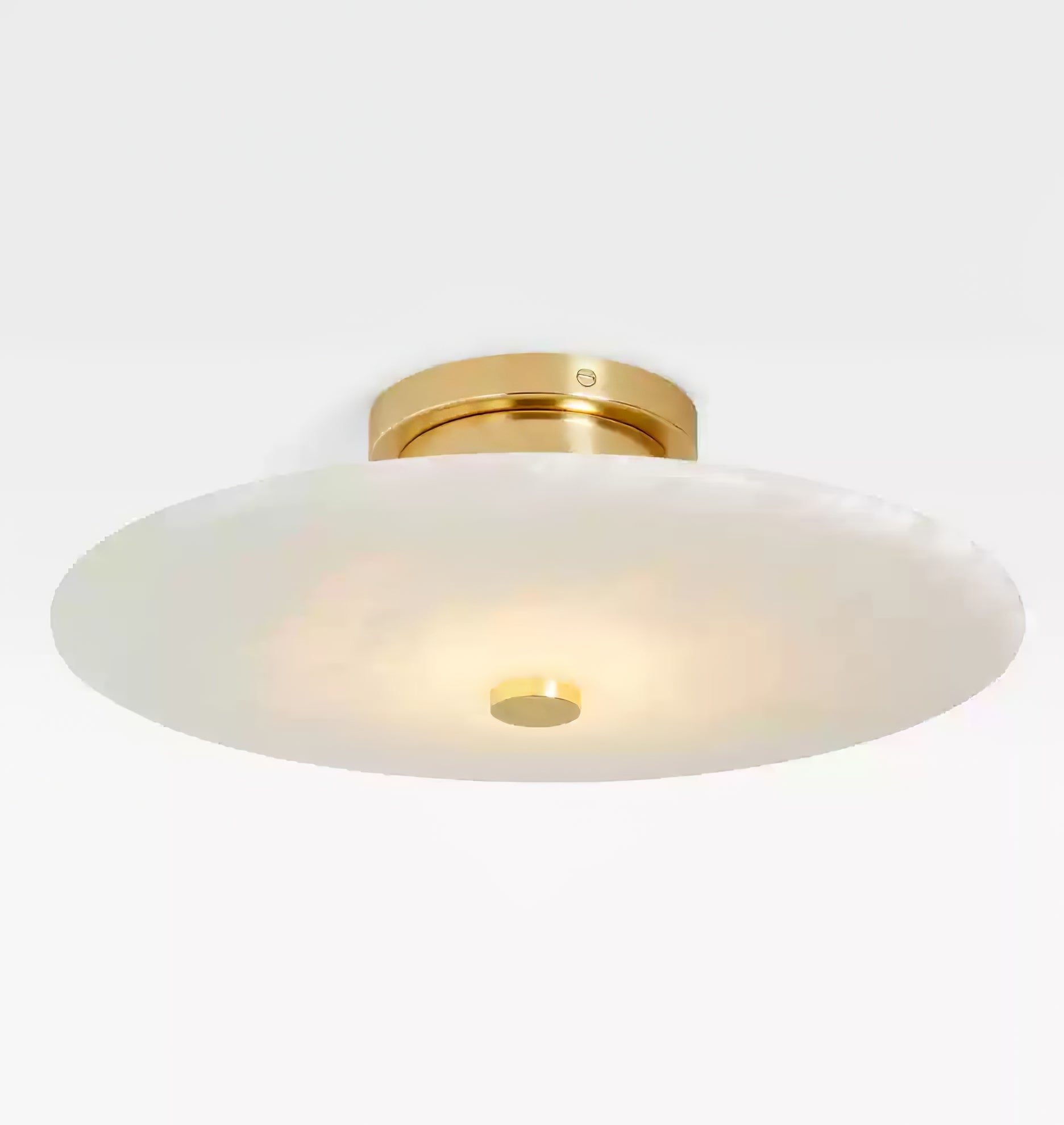 Ankeny Alabaster Ceiling Lamp D404