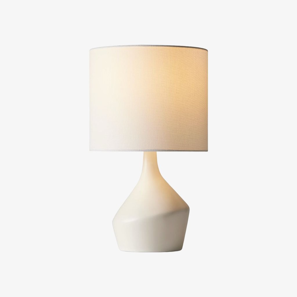 Lumo Modern Asymmetrical Table Lamp Artistic Ceramic Body - Ambient Lighting T484