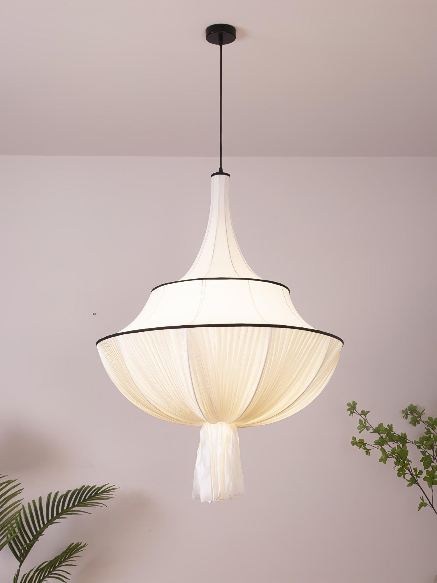 Fabric Art Decorative Pendant Lamp M358